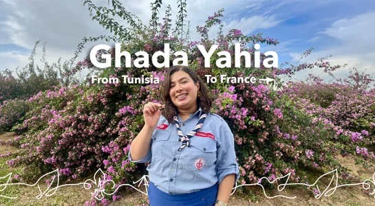 A Tunisian Scout Making an Impact in France