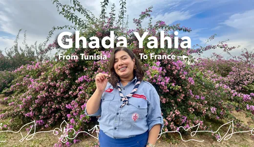A Tunisian Scout Making an Impact in France