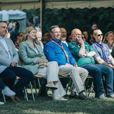 HRH Prince Guillaume of Luxembourg awarded Bronze Wolf
