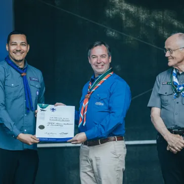 HRH Prince Guillaume of Luxembourg awarded Bronze Wolf