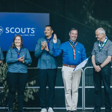 HRH Prince Guillaume of Luxembourg awarded Bronze Wolf