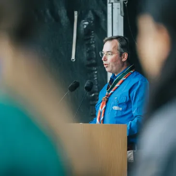 HRH Prince Guillaume of Luxembourg awarded Bronze Wolf