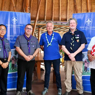 Strengthening World Scout Foundation connections in Indonesia