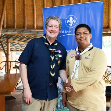 Strengthening World Scout Foundation connections in Indonesia