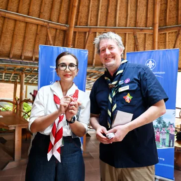 Strengthening World Scout Foundation connections in Indonesia